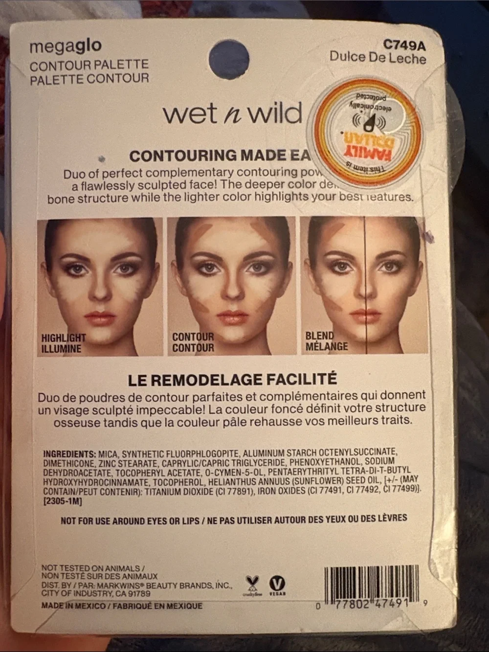wet n wild Contour Palette dulce de leche